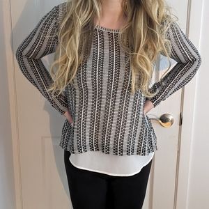 Zara two piece sweater with Cami